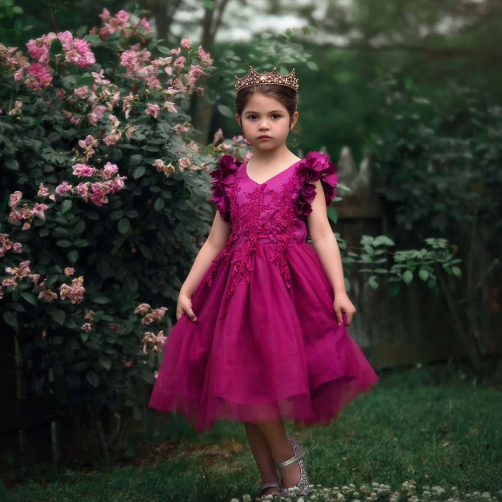 Trish Scully Bianca Dress in berry